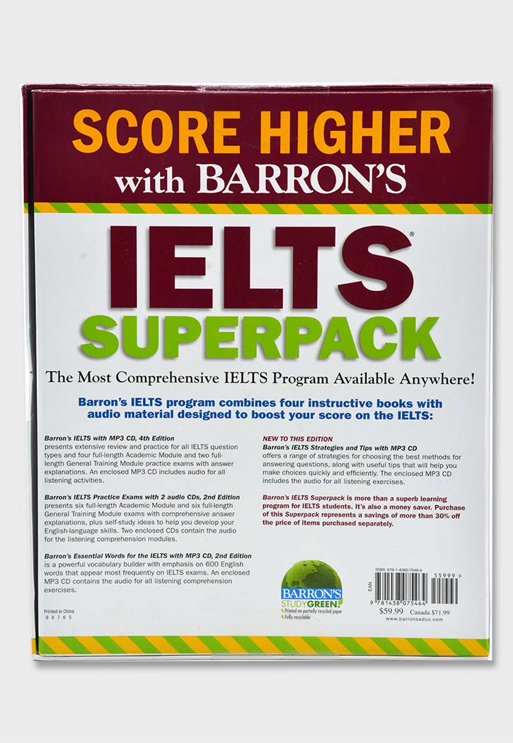 IELTS Superpack: Everything you need to excel on the IELTS