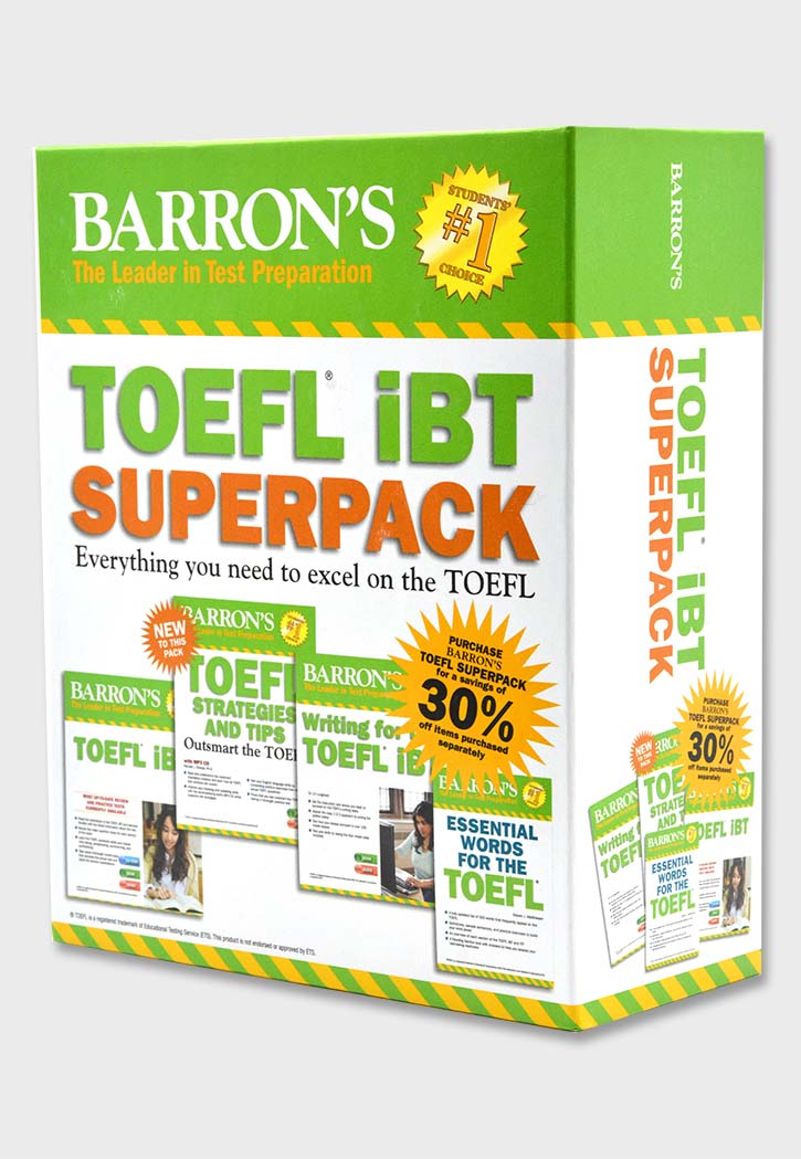 TOEFL iBT Superpack, 3rd Edition