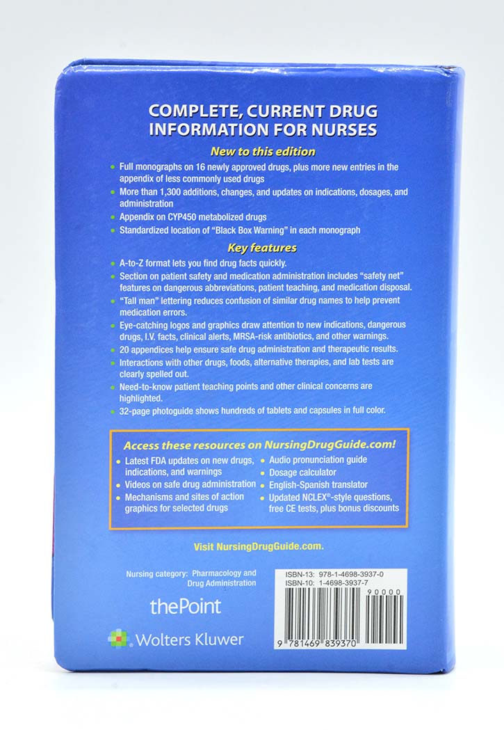 Lippincott Nursing Drug Guide