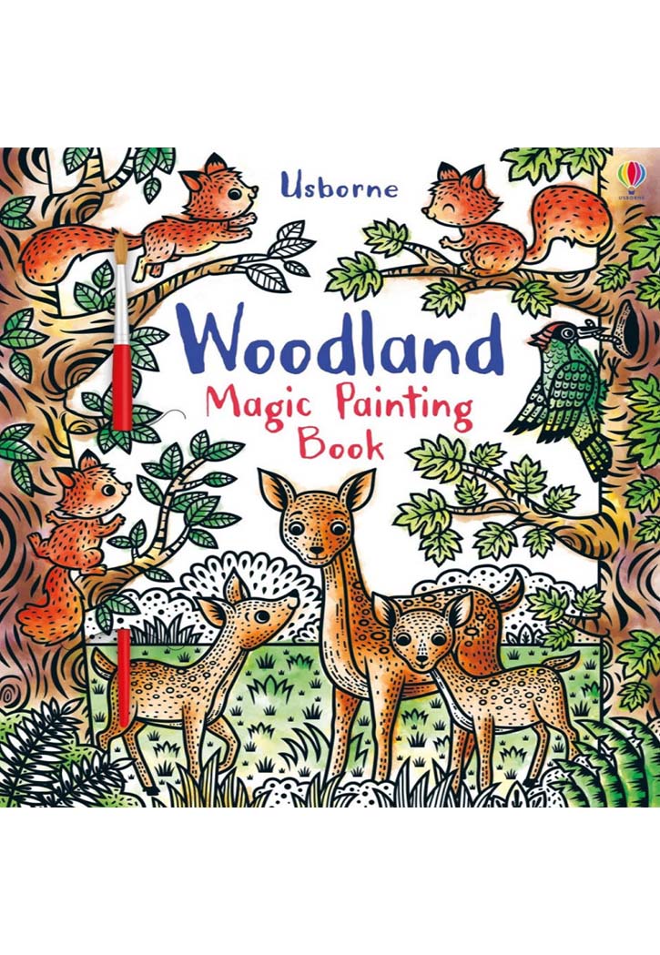 Woodland Magic Painting Book