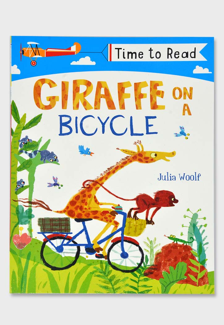 TIME TO READ : GIRAFFE ON A BICYCLE