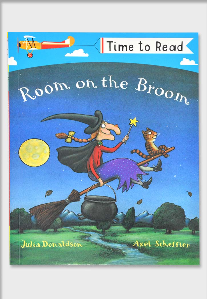 TIME TO READ : ROOM ON THE BROOM
