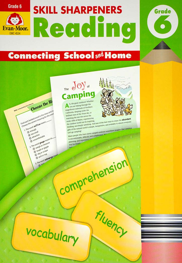 Skill Sharpeners - Reading Grade-6