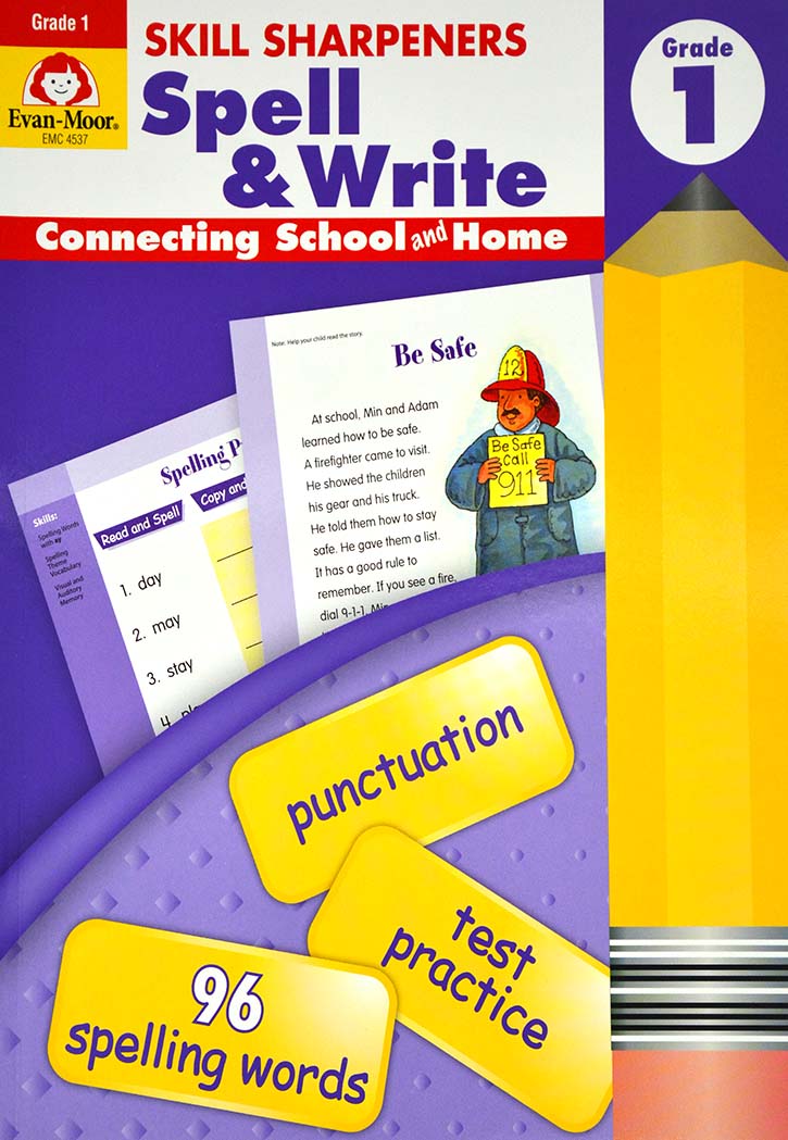 Skill Sharpeners - Spell & Write Grade-1