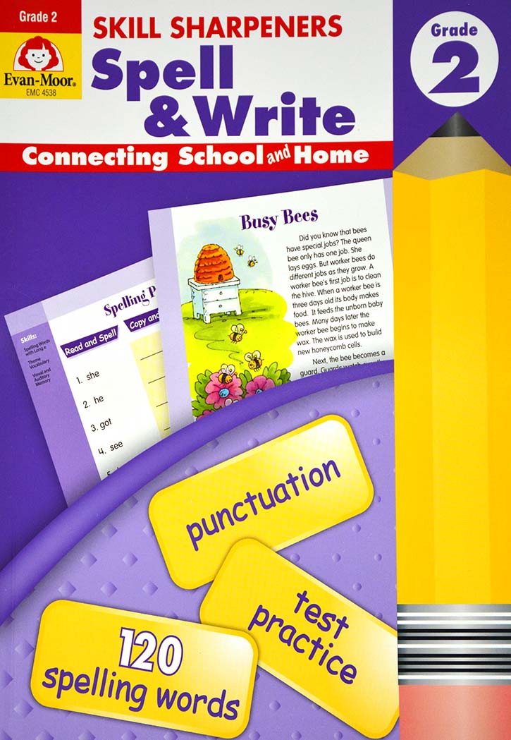 Skill Sharpeners - Spell & Write Grade-2