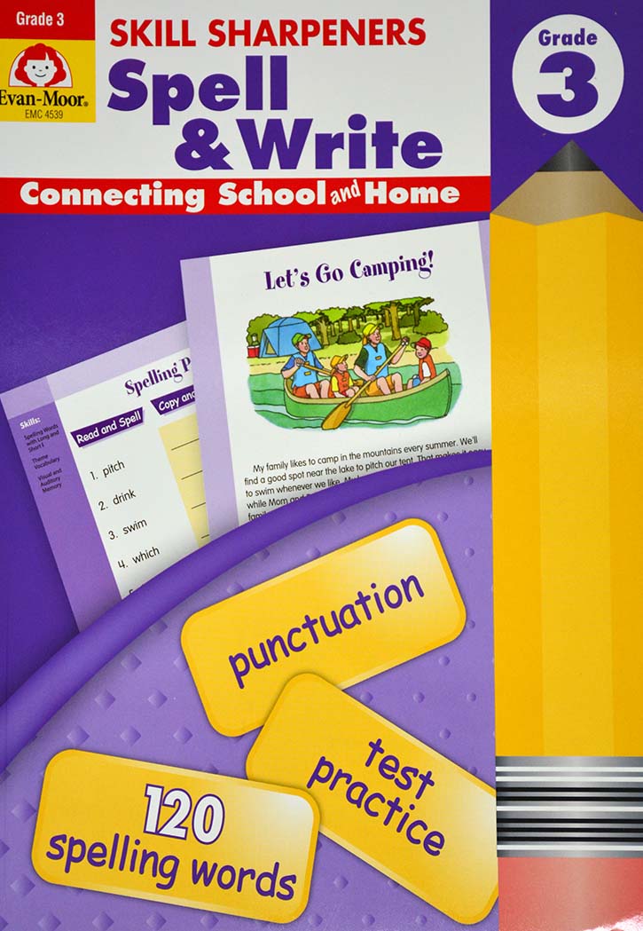 Skill Sharpeners - Spell & Write Grade-3