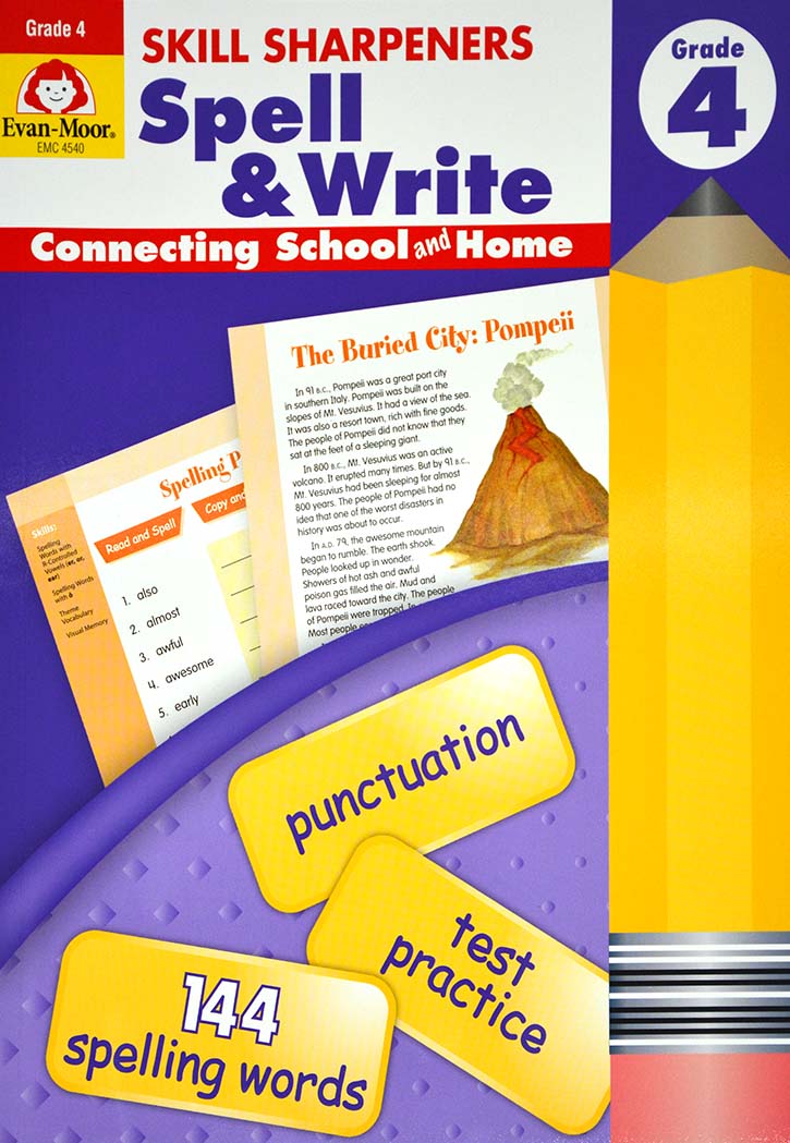 Skill Sharpeners - Spell & Write Grade-4