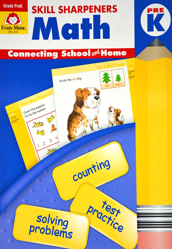 Skill Sharpeners - Math Pre-K