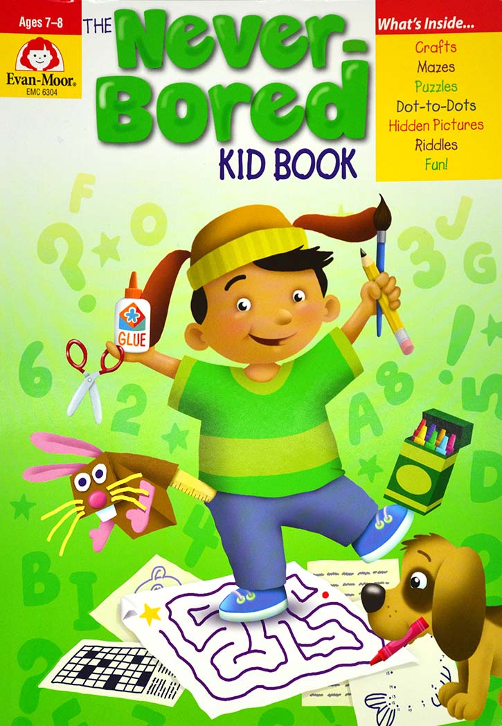 THE NEVER BORED KID BOOK AGES 7-8