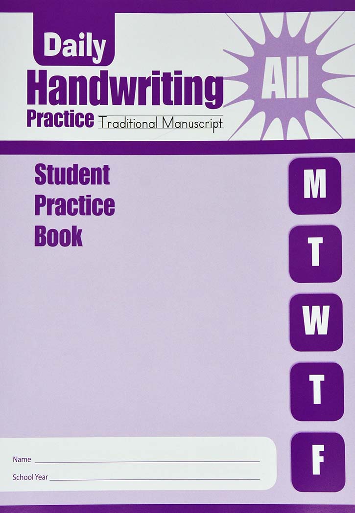 Daily Handwriting Practice - Traditional Manuscript Student Practice Book