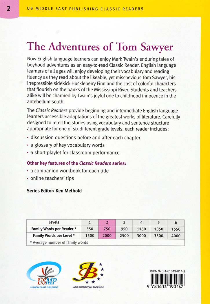 THE ADVENTURE OF TOM SAWYER W/ MP3 LEVEL2