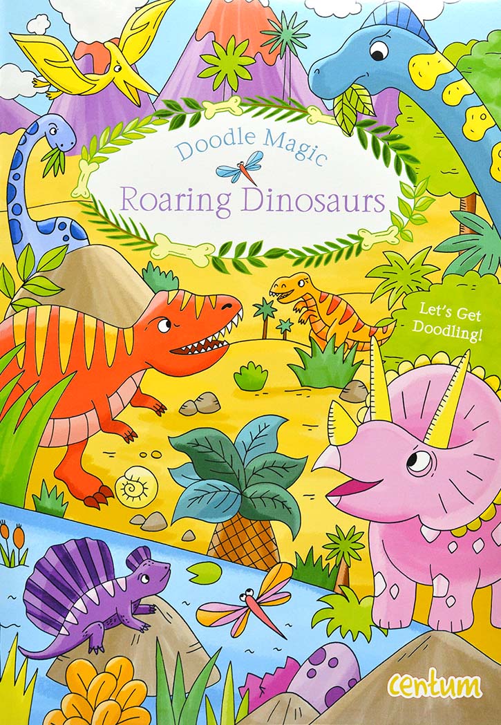 Doodle Magic - Roaring Dinosaurs