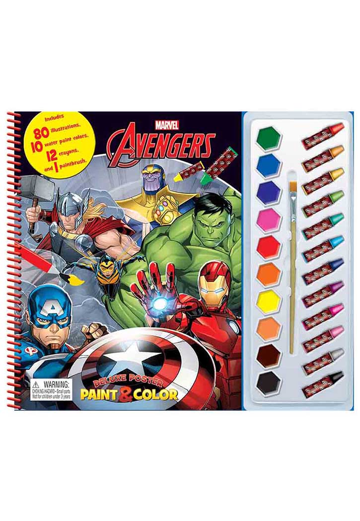Marvel Infinity Deluxe Poster Paint & Color