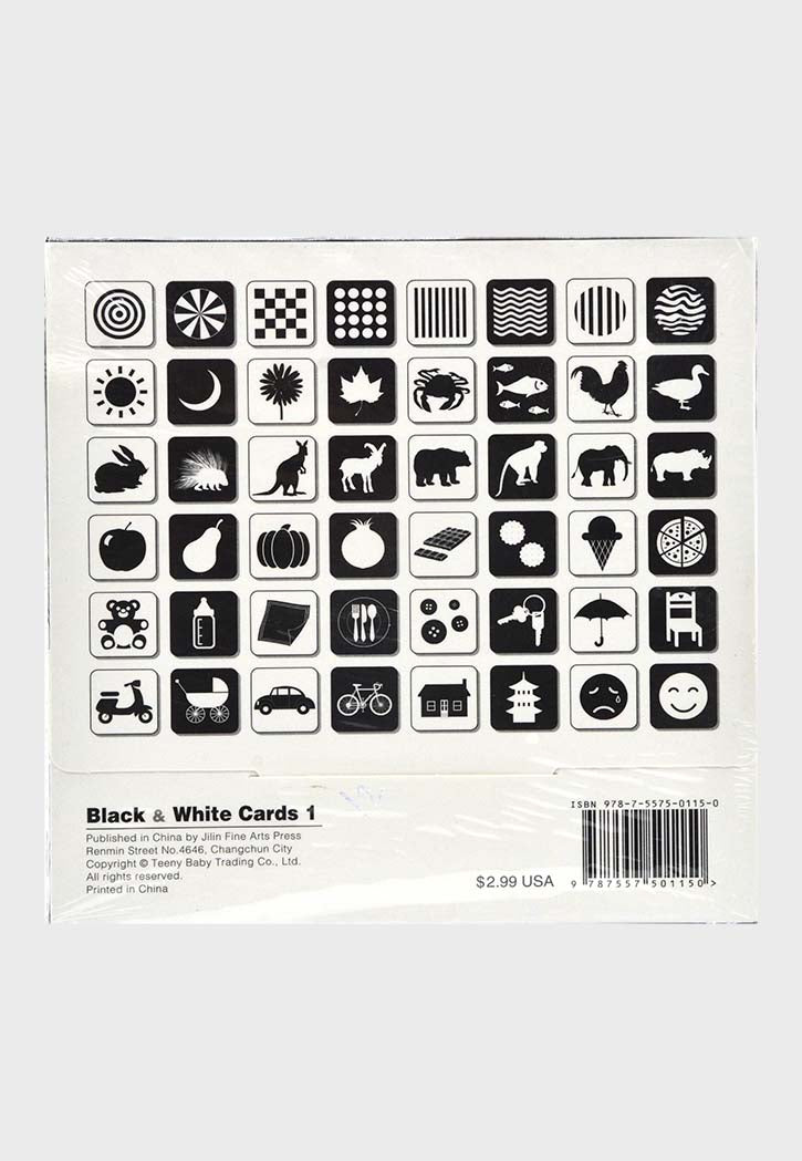 Black And White Cards For Kids