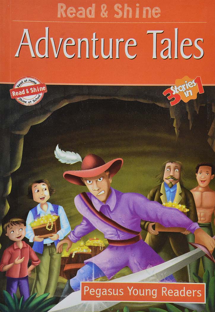 READ & SHINE-ADVENTURE TALES-3 IN 1