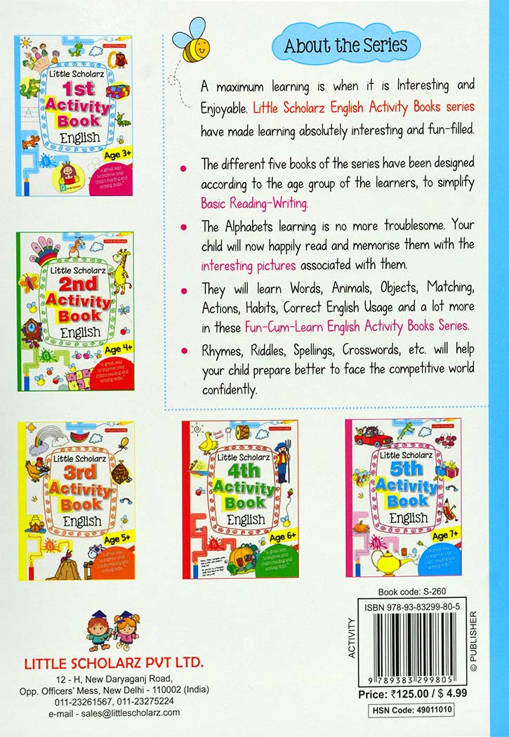 Little Scholarz 1st Activity Book English