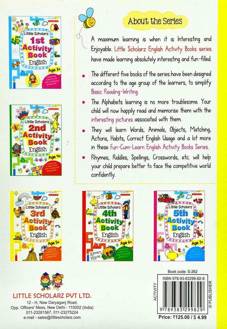 Little Scholarz 3rd Activity Book English