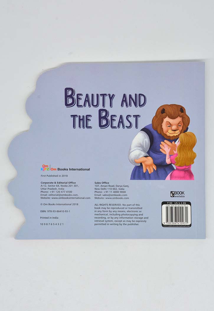 Beauty And The Beast - Hard Cover Story Book