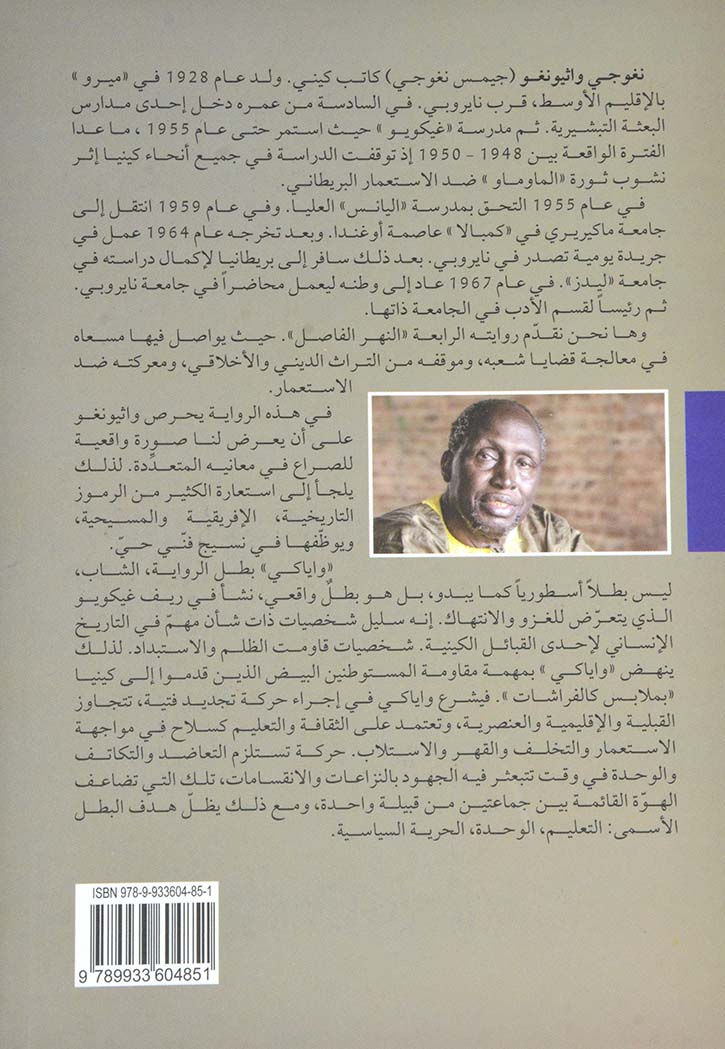 النهر الفاصل - رواية