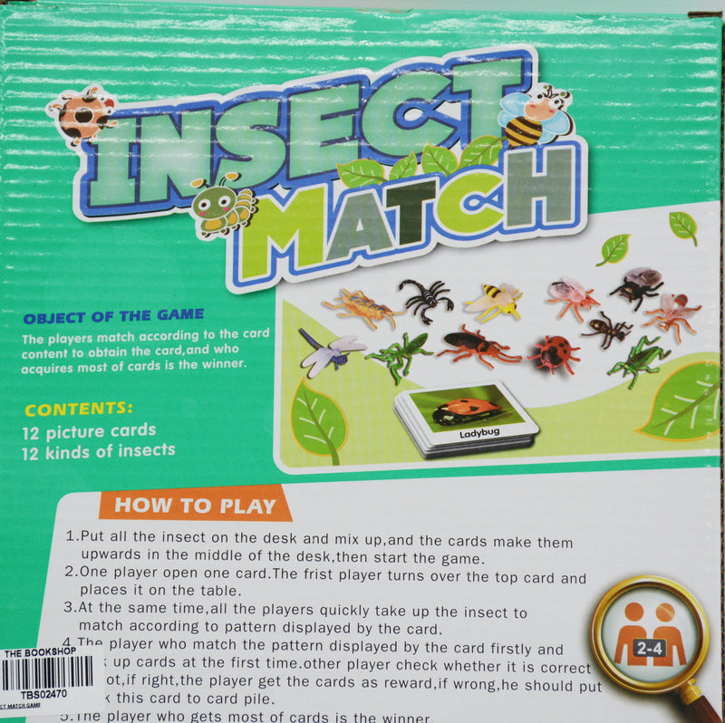 INSECT MATCH GAME