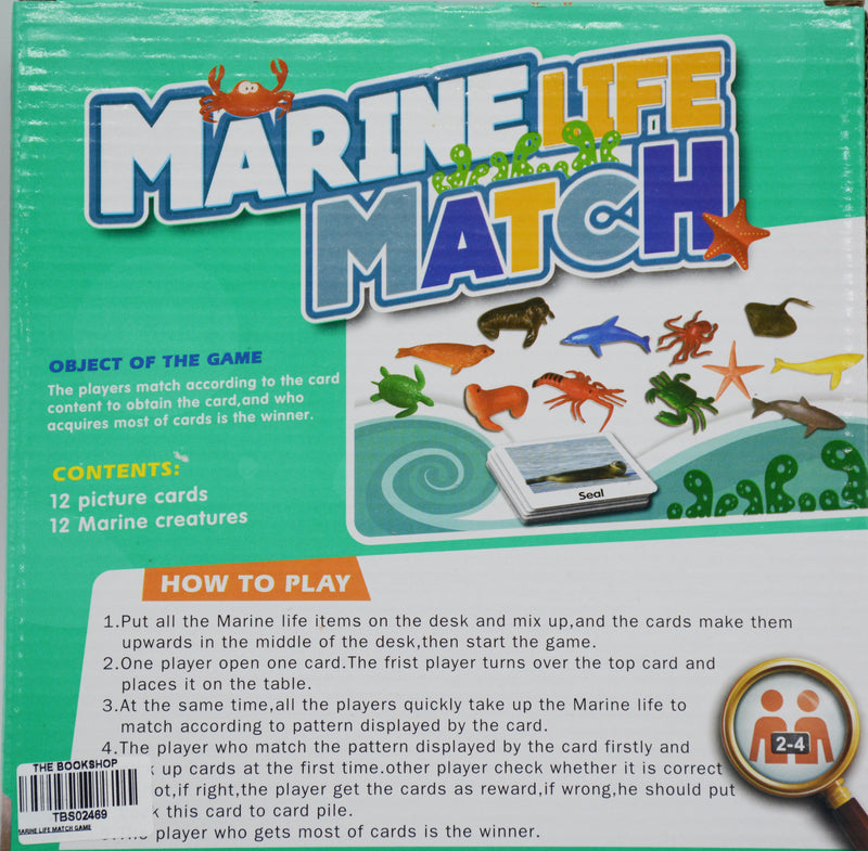 MARINE LIFE MATCH GAME