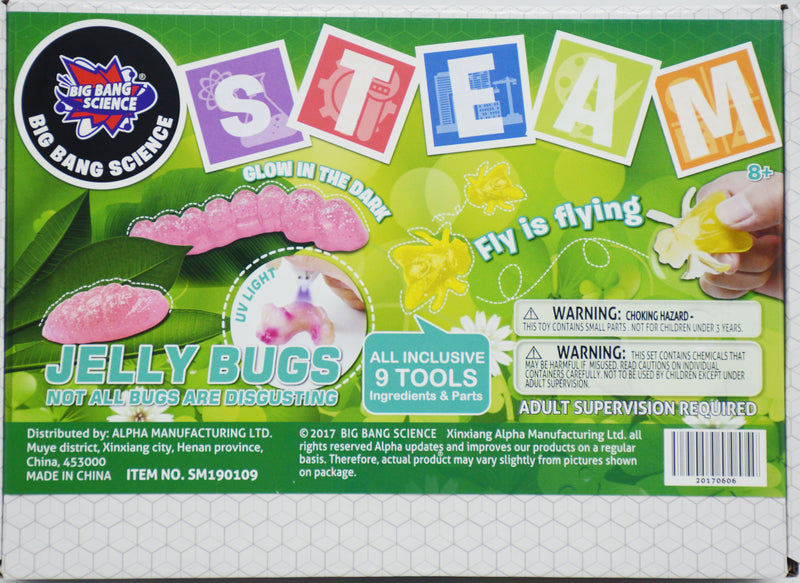 BIG BANG SCIENCE-JELLY BUGS 9TOOLS