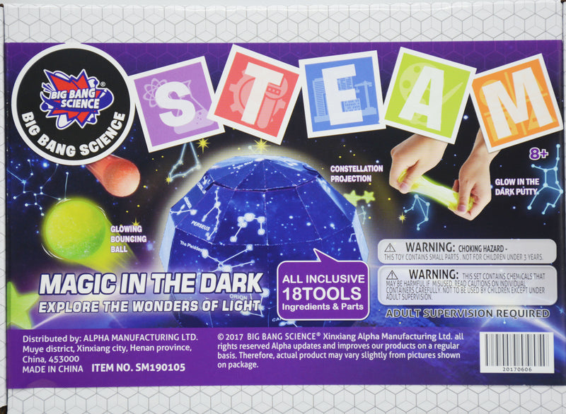 BIG BANG SCIENCE-MAGIC IN THE DARK 18TOOLS