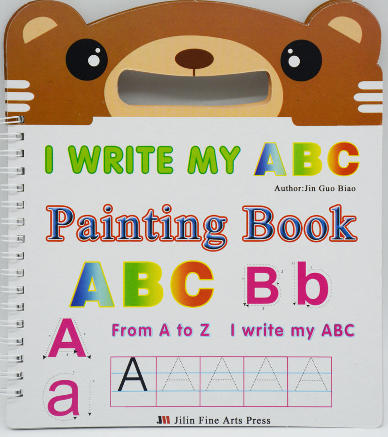 I WRITE MY ALPHABET ABC SPIRAL BOOK