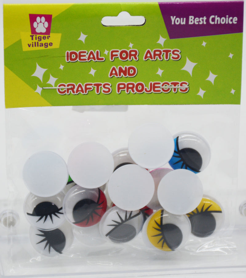 CRAFT MOVING EYES COLOR 20MM