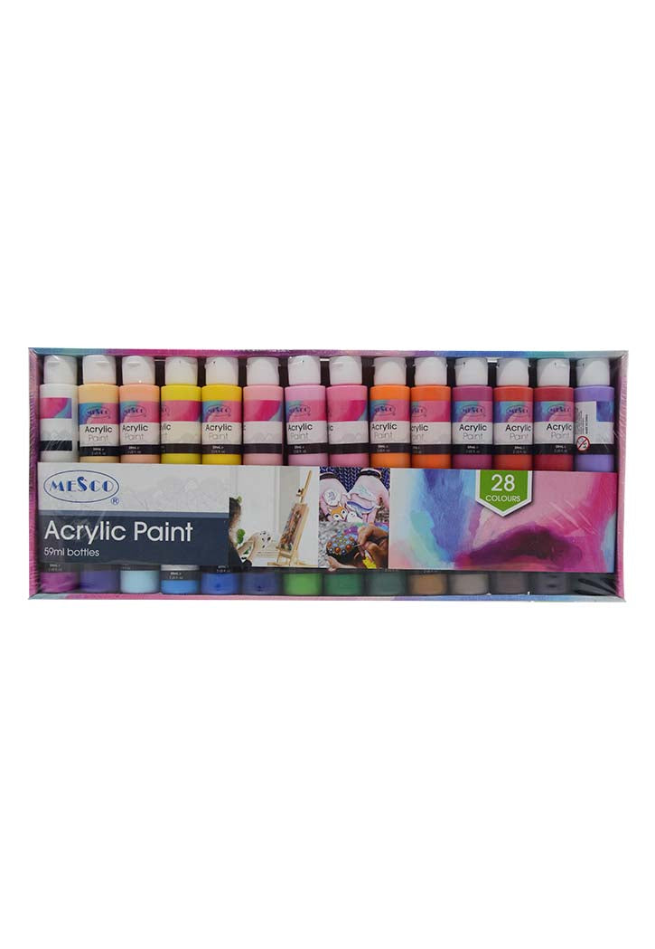 Mesco - Acrylic Pain Set 28X59ML