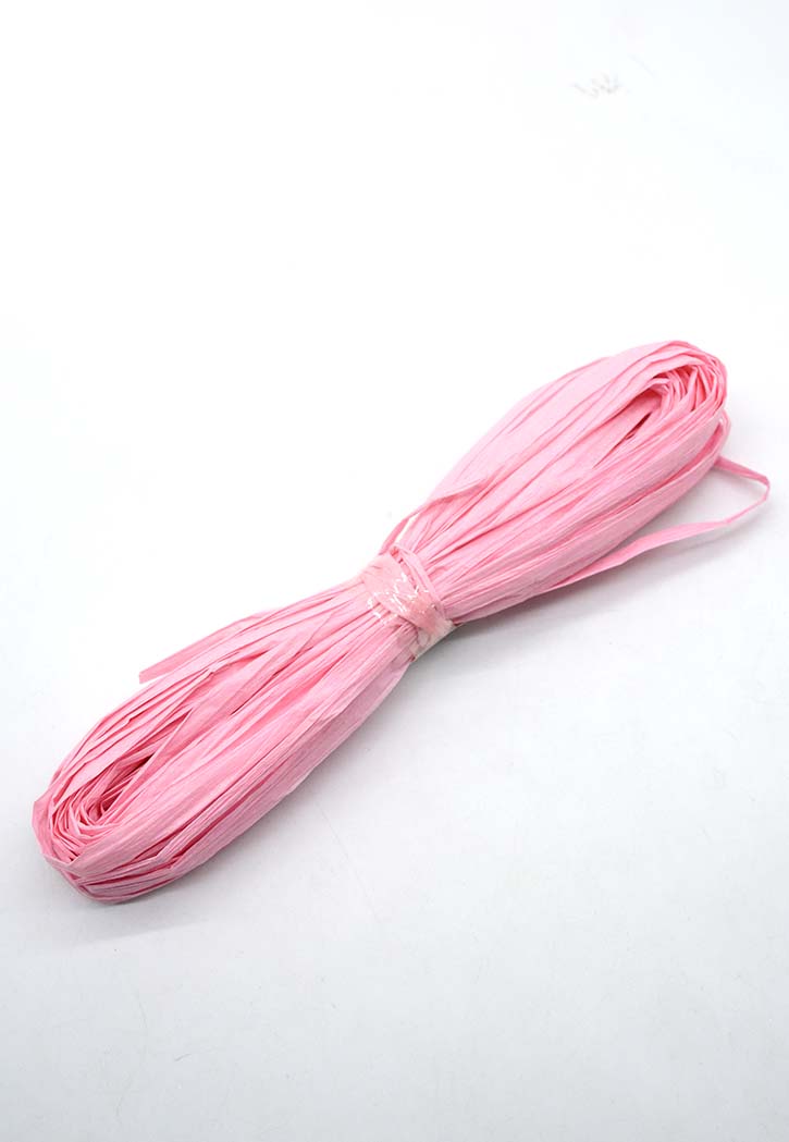 Raffia Ribbon Pink