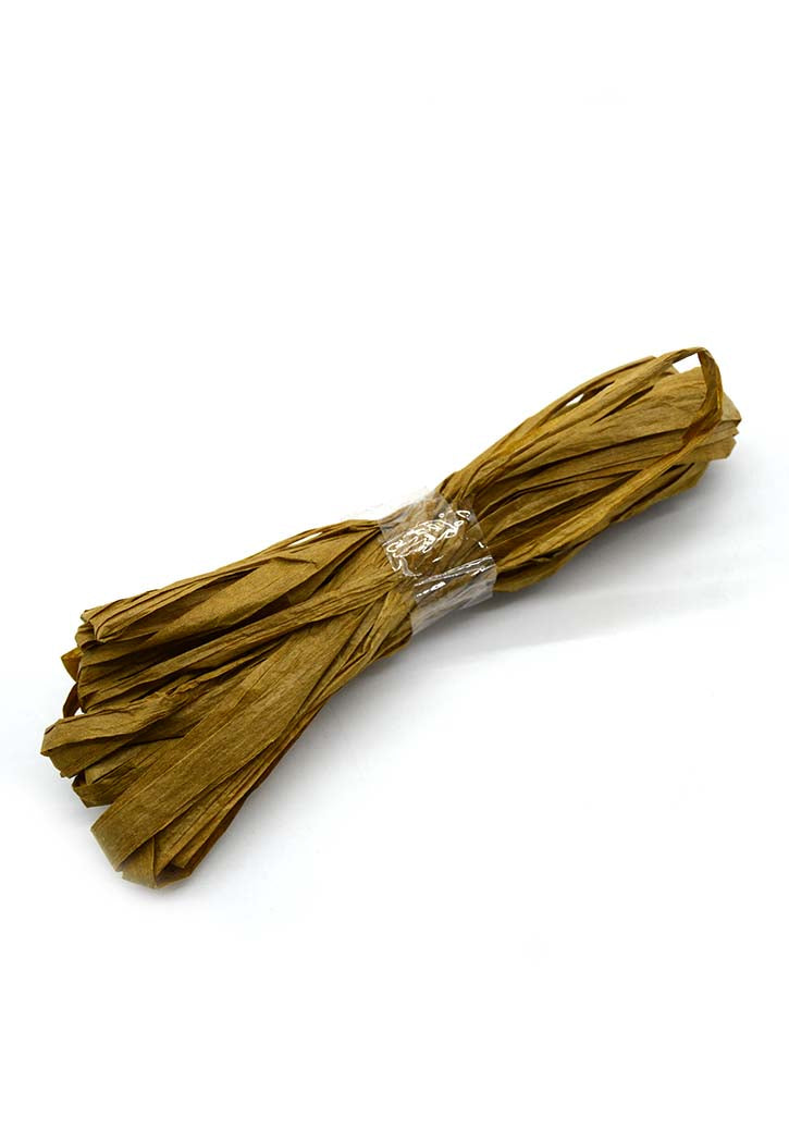 Raffia Ribbon Brown