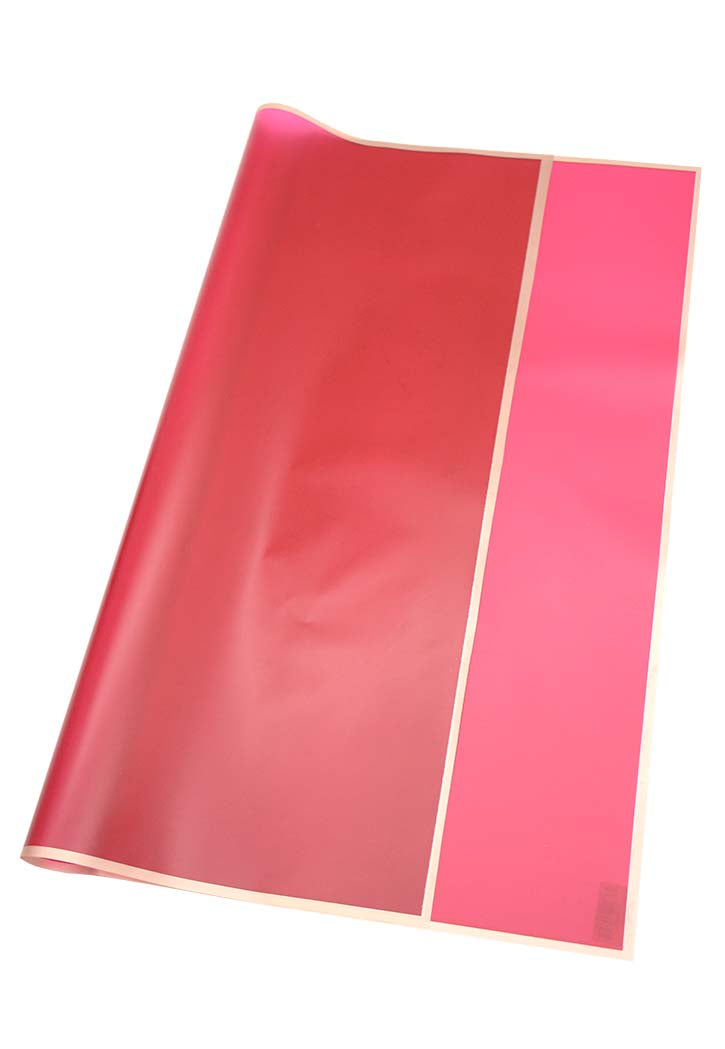 Gift Wrapping Paper Transparent Plastic With Border 58X58CM