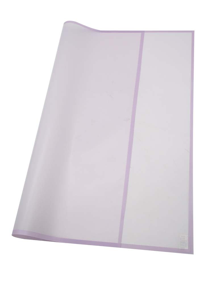 Gift Wrapping Paper Transparent Plastic With Border 58X58CM