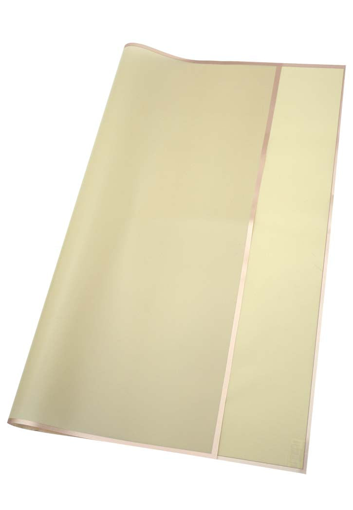 Gift Wrapping Paper Transparent Plastic With Border 58X58CM