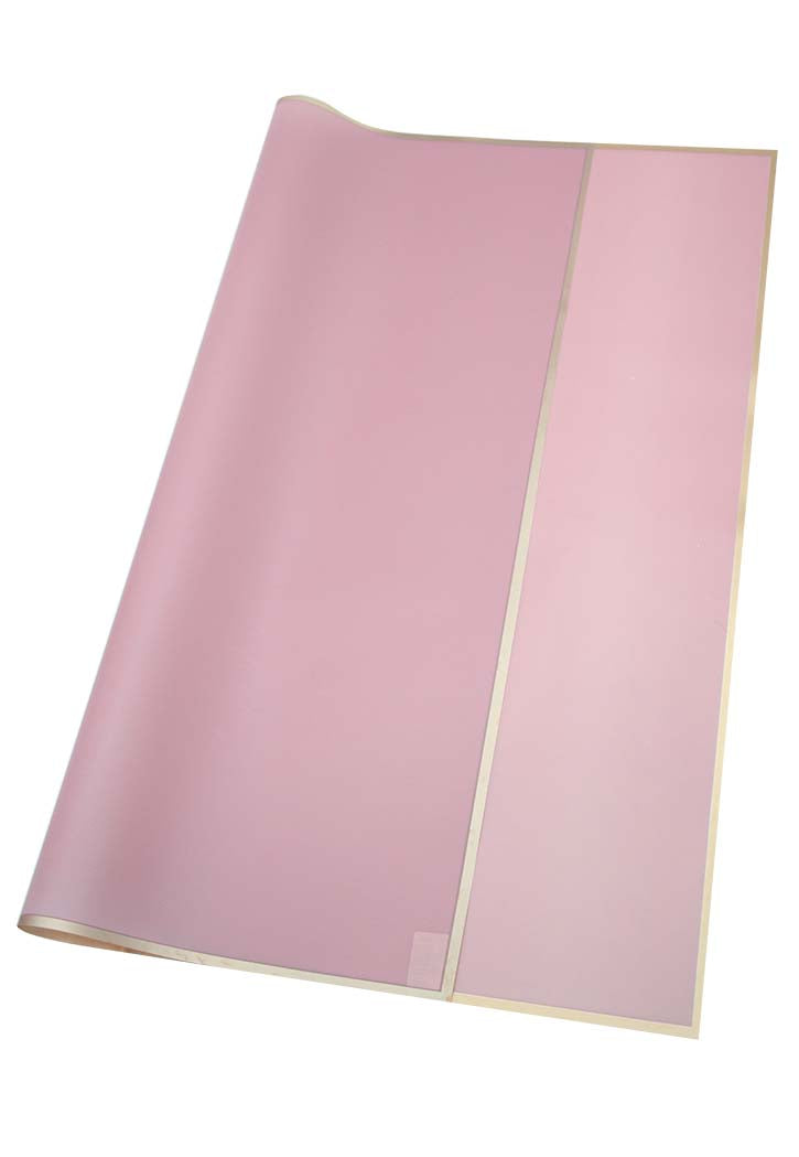 Gift Wrapping Paper Transparent Plastic With Border 58X58CM