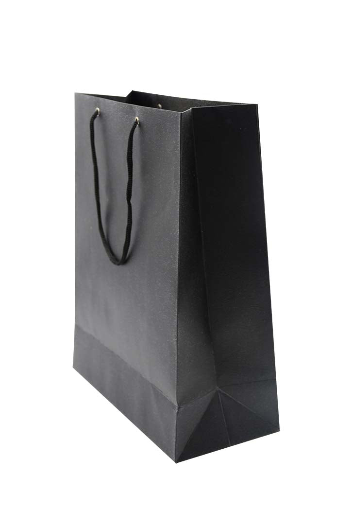 Black Plain Paper Gift Bag 31X42X15CM