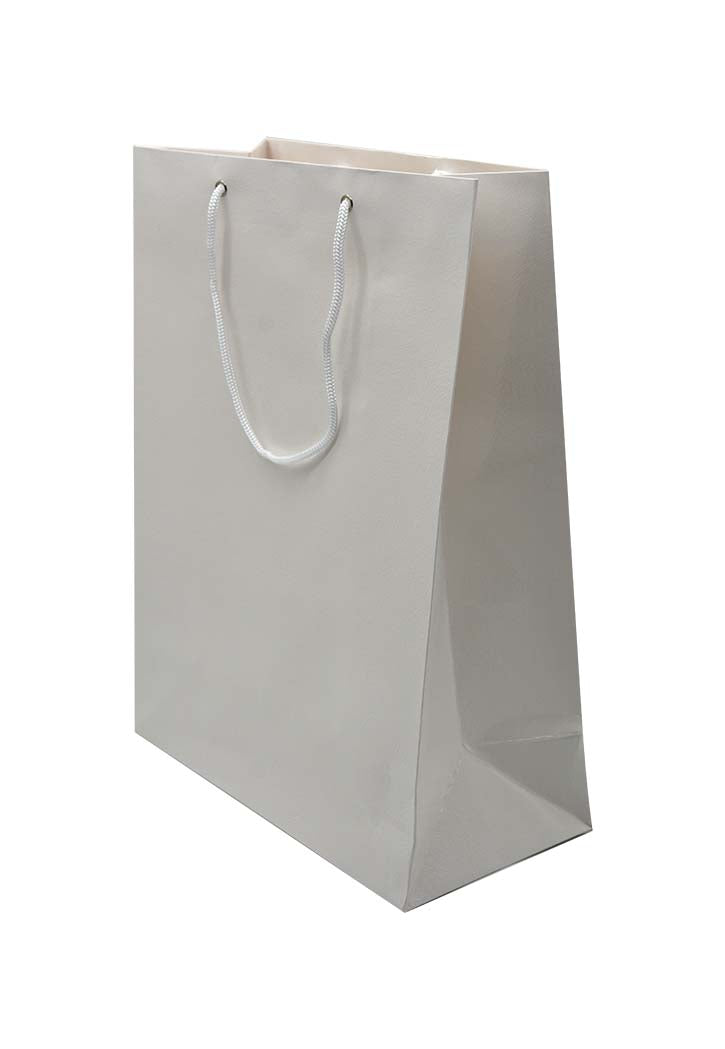 White Plain Paper Gift Bag 31X42X15CM