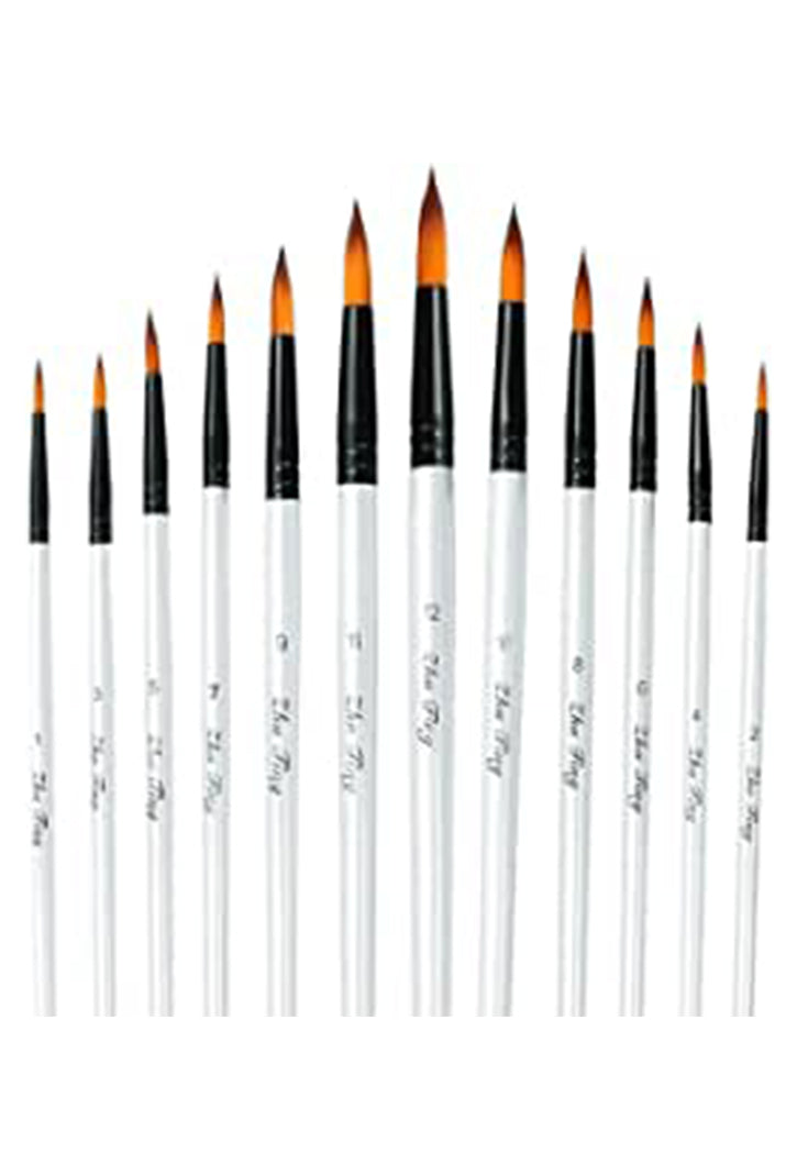 ART NATION FINE ART NYLON BRUSH SET 12BRUSHES