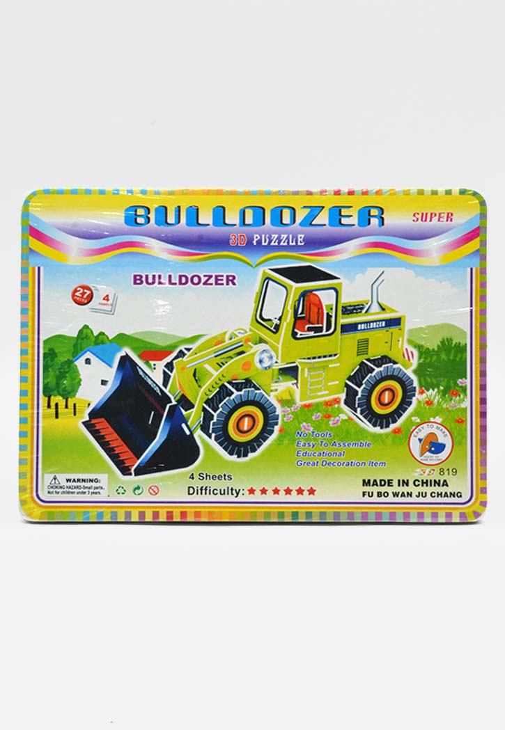 لعبة الغاز بلدوزر 3D Puzzle - Bulldozer