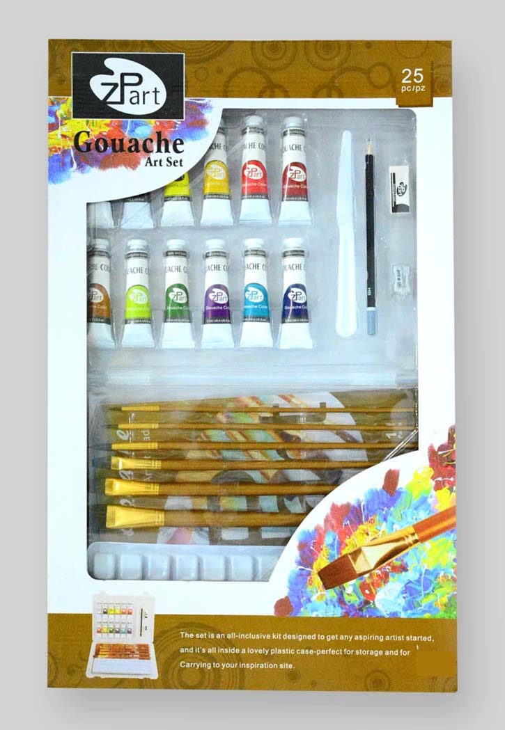 ZPart - Gouache Art Set (25Pcs)
