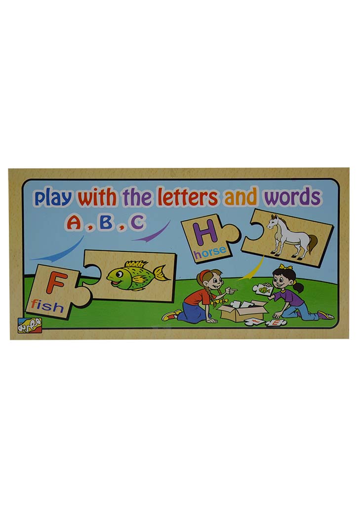 Play With The Letters And Words A,B,C