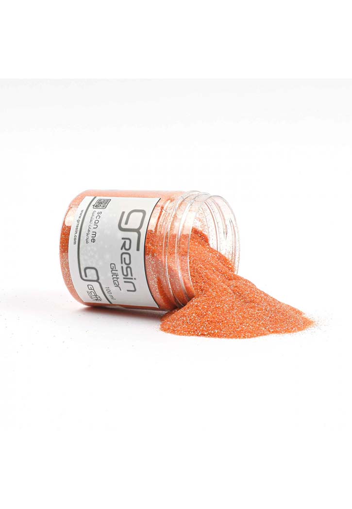 Resin Glitter 100ML - Orange