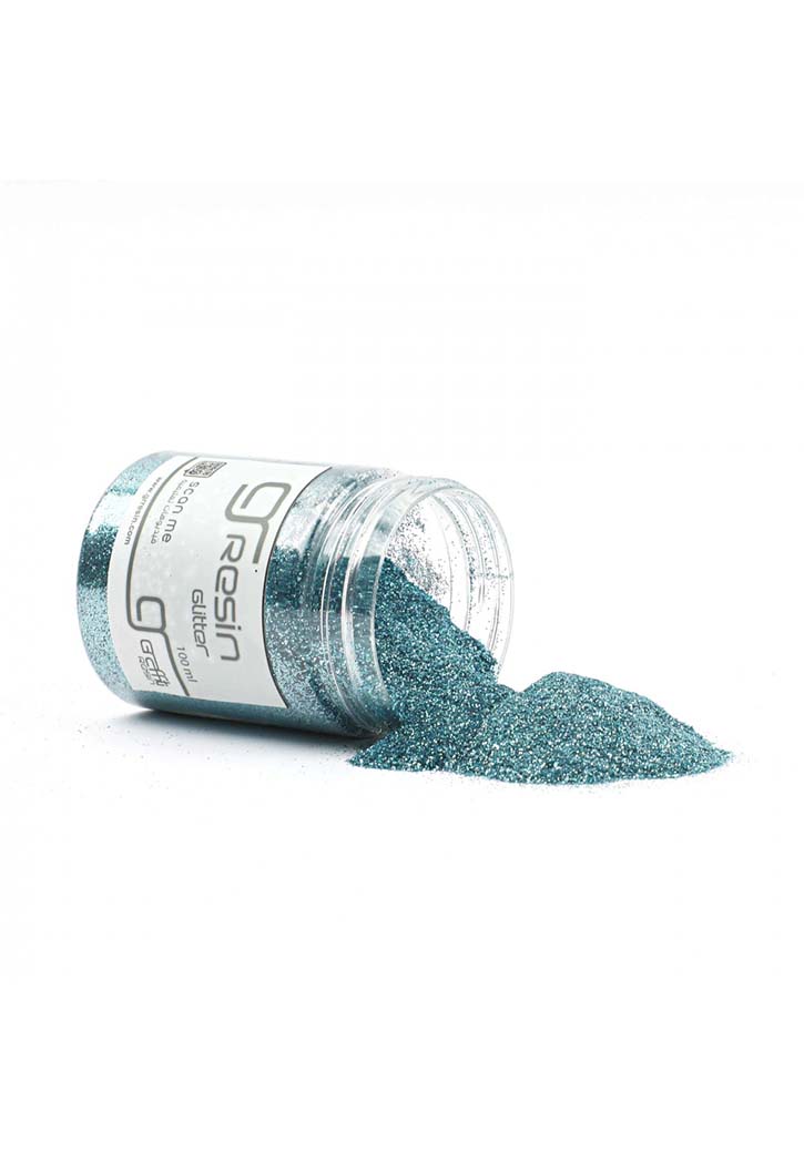 Resin Glitter 100ML - Steel Blue