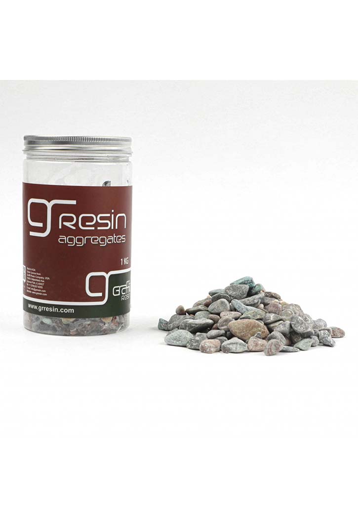 Resin Aggregates Jordanian Round 12-14MM Stone 1KG
