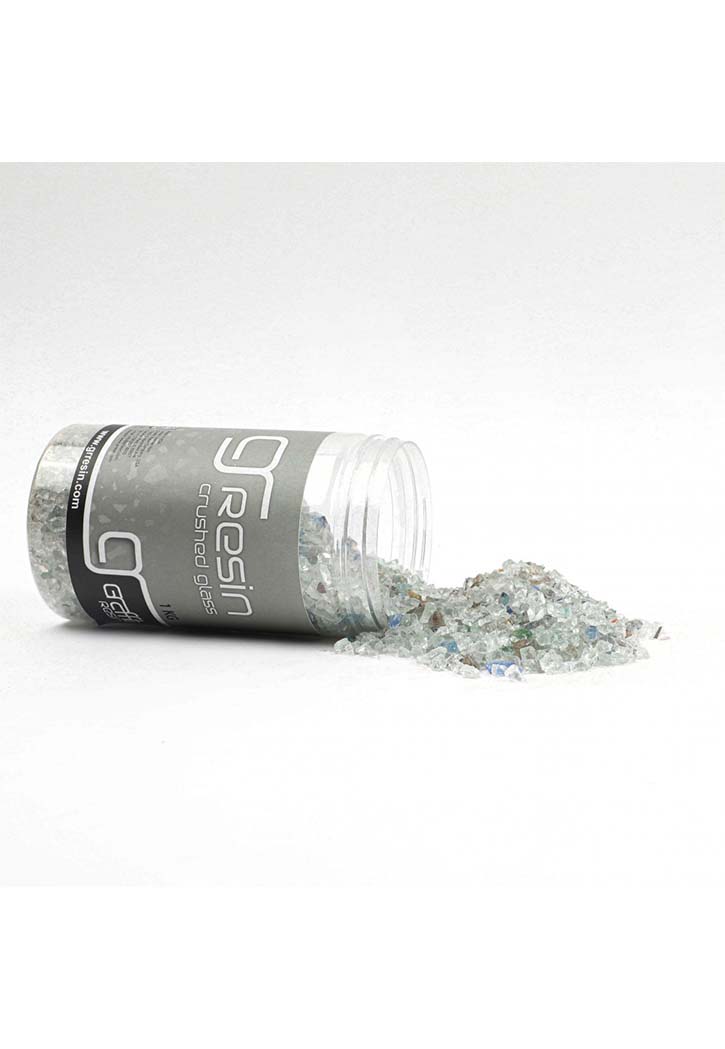 Resin Crushed Soft Colored Glass 1KG