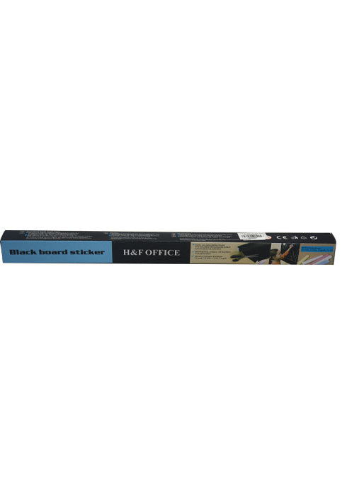 BLACK BOARD STICKER ROLL 45CMx200-BLACK