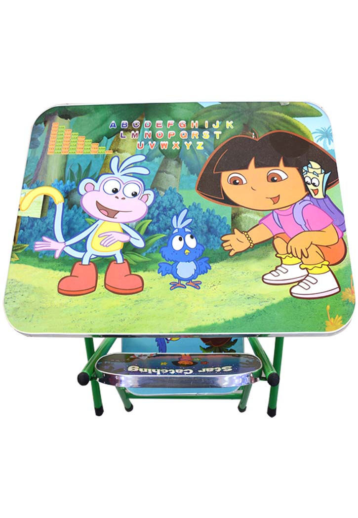 طاولة دراسة مع كرسي اطفال Education Table With Chair - Dora