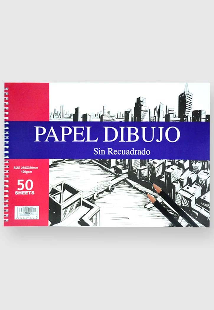 Papel Dibujo - Sketch Book Pad