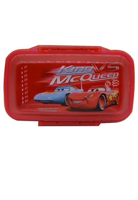 صندوق طعام من البلاستيك CARS PLASTIC LUNCH BOX W/SPOON